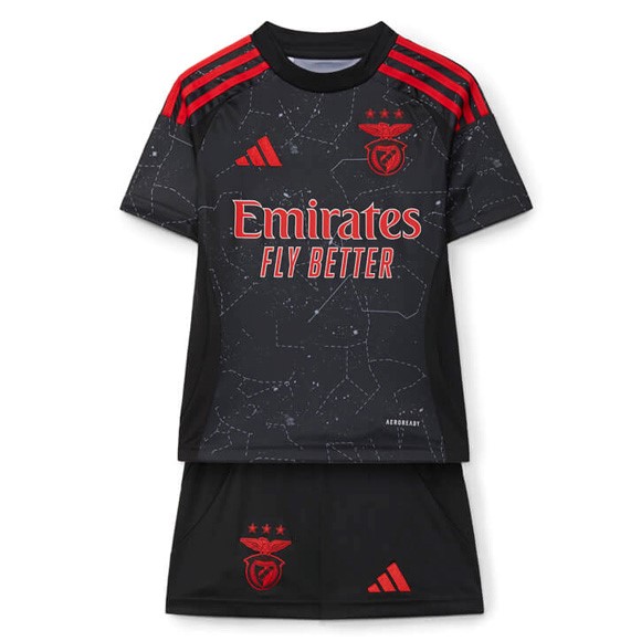 Camiseta Benfica Replica Segunda Ropa Niño 2024/25